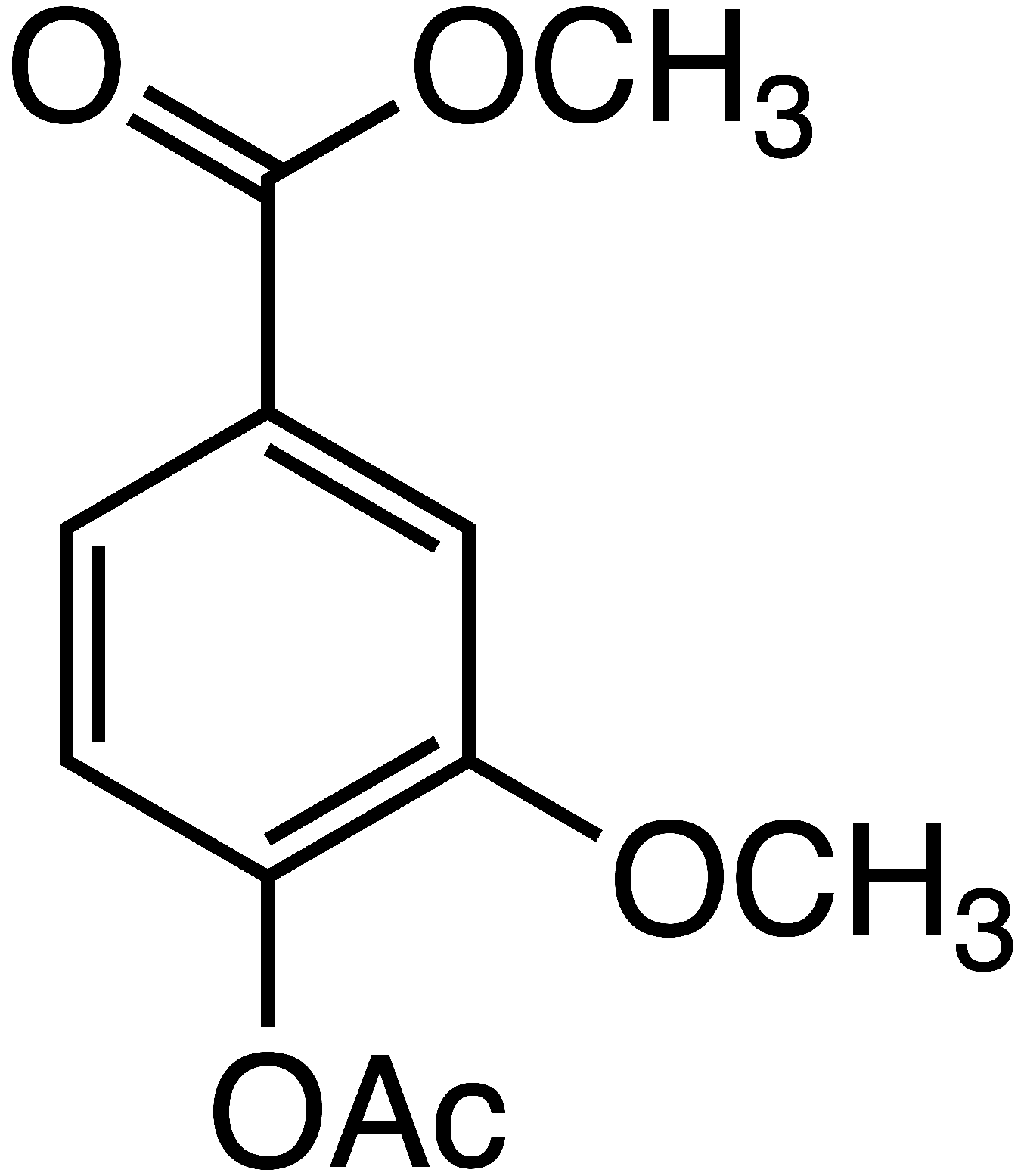 4-acetoxy-3-methoxy Methyl Benzoate image